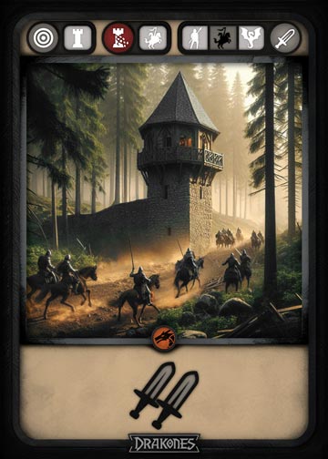 Cavalry Tower card